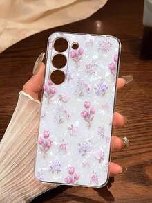 1个郁金香蝴蝶结软手机壳，兼容华为荣耀、红米、三星Galaxy A04e/12/A13/A14/A34/A50/A52/A53/A54/S21/S22/S23/S24/S25/S25Ultra/S26/S26 Plus/S26 Ultra、6A/7A/8A、12T/13T，国际版，非国内版 - 無色 - 查看 2
