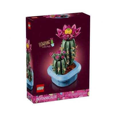  Bộ xếp hình LEGO Hoa và Cây 11509 Cây Xương Rồng Nở Hoa dành cho bé trai và bé gái