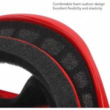 Gafas de Motocross para Niños, Gafas de Moto para Niños, Ligeras, Protección UV, , Gafas de esquí para Niños, a Prueba de Viento, para ATV, para Motocicleta, para esquí - ROJO - Ver 4