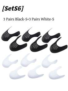 1/3/6 双装男女通用塑料鞋撑，适用于皮鞋和运动鞋，可塑形、支撑并防止起皱 - 彩色 - 查看 13