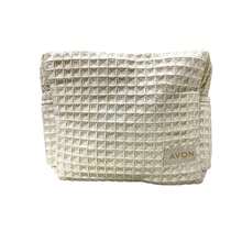 Necessaire Wafle - Avon - Champanhe - Visão 2
