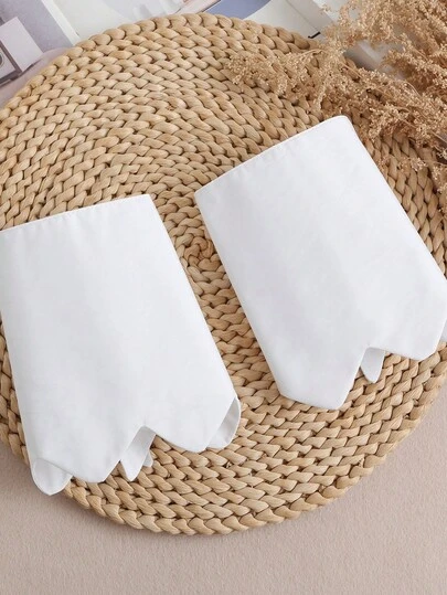 1 Pair Women's Fabric Flared Decorative Cuff Sleeves, Suitable For Outings And Party Decoration