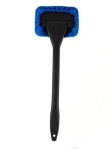 1pc Car Windshield Defogging Cleaning Brush, Windshield Wiper Tool And Glass Cleaner, This Multifunctional Tool Combines Defogging Brush And Windshield Wiper Function To Efficiently Clean And Restore Visibility.