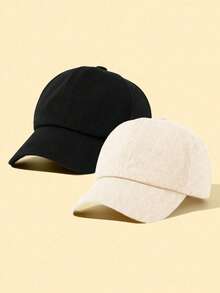 Mũ lưỡi trai điều chỉnh được, màu trơn, dành cho trẻ em, trẻ nhỏ, trẻ sơ sinh và thanh thiếu niên - Mũ chống nắng unisex có lỗ buộc tóc đuôi ngựa, phù hợp cho gia đình và bạn bè, thể thao ngoài trời, du lịch, làm quà tặng, mọi mùa. - Nhiều màu - Xem 42