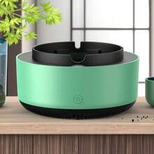 Intelligent Ashtray Without Smoke, Quickly The Scent And Stench Of Passive Smoking | Ideal For Home And Workplace | For Home Additions, Gifts For Holidays, Birthday Presents, Gifts For Friends, Excellent Holiday Present For Family - White - View 13