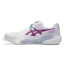 Asics 男士网球鞋 GEL-CHALLENGER 15，舒适缓震日常户外运动网球鞋 1041A510-102 - 白色 - 查看 1