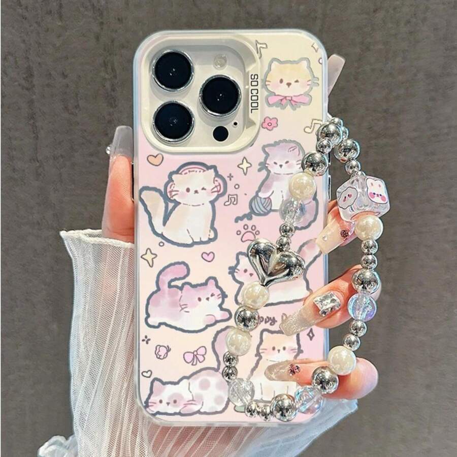 Anti-Impact Case Cute Cat Print Resistant Case I P H One Xs Max Xr 7 8 11 12 13 14 15 16 17 Pro Max 7 8 14 15 16 Plus Galaxy A03 A05S A10 A11 A12 A13 A14 A15 A20 A23 A32 A35 A50 A51 A52 A55 A72 S20 S21 S23 FE S22 S23 S24 25 Ultra Redmi A2 A3 10C 12C 13C 14C POCO X3 G60 G84 Case - J2 - 查看 1