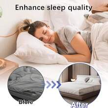 Bed Lock Sheet Holders ,Bed Sheet Holder Fits Small And Medium Size Mattress Keeping The Sheets Firm ,Easy Installation Sheet Clips, Stay (4pcs) - Light Grey - View 6