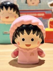 Chibi Maruko-Chan X McDonald's Joint Collaboration Themed Merchandise Figurine Limited Edition Gift Set, Happy Park Children's Stationery Set - Multicolor - View 11