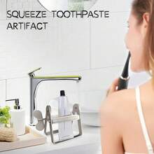 1pc Aluminum Alloy Toothpaste/Paint Tube Squeezer, Salon Hair Color Dispenser, Tool For Artists And Painters