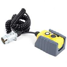 Interruptor de control remoto de la bomba hidráulica de doble acción de 4 líneas de la bomba de remolque de descarga automática - Amarillo - Ver 7