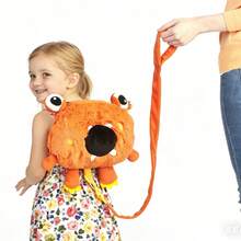 DODO NICI 2-In-1 Children's Backpack Safety Harness Leash, Plush Monkey Design