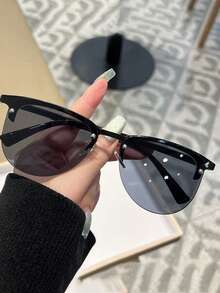 1/2/3 Pairs Anti-Blue Light Glasses - Fashionable Square Fake Glasses, Anti-Blue Light Computer & Gaming Glasses, Unisex Anti-Blue Light Glasses - Multicolor - View 4