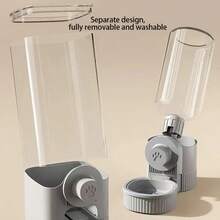 1pc Hanging Pet Water Dispenser, Automatic Feeder Suitable For Rabbits, Guinea Pigs, Cats, Dogs