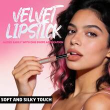 12 Colors Velvet Matte Lipstick, Nude Matte Soft Dark Color Lipstick, High Pigment Long Lasting Waterproof Lipstick, Makeup Gift For Women & Girls - 12 Colors - View 3