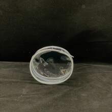 13厘米棉质娃娃收纳防尘袋，透明PVC加厚娃娃便携袋，适合户外使用 - 轻便耐用，透明乙烯基保护袋，适用于旅行、露营和宿舍收纳，防尘防潮，透气棉质内衬，易于清洁，保持小型娃娃完好如新，小巧便携，适合收藏级迷你娃娃，是送给爱好者和展示的理想礼物，视野清晰，用途广泛，适用于家庭、汽车或户外探险，可直接放置于货架上。 - 白色透明 - 查看 2