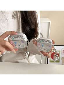 这款波纹电镀彩色心形保护壳兼容 4代和第二代，适合机场使用，也兼容 Pro 2代。这款保护壳是送给女朋友、情人节或生日的理想礼物。 - 電鍍銀 - 查看 6