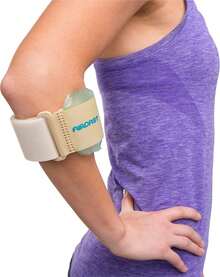 Aircast Pneumatic Armband: Tennis/Golfers Elbow Support Strap, Beige - 淺褐色的 - 查看 4