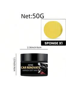 汽车内饰翻新保护霜，高效内饰、塑料、皮革保护涂层，修复白色和灰色塑料 - A - 查看 12