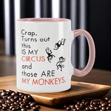 Cute Black Cat Coffee Mug - 11oz Ceramic Cat Lover Gift, Perfect For Cat Moms & Dads, Birthday & Anniversary Present, Handwash Only - Multicolor - View 10