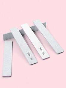 5/15/50pcs Professional Nail Files, 180/100 Grit Natural Nail Files, Double-Sided Washable Fine Textured Nail Files, Suitable For Home And Salon Use - Multicolor - View 9