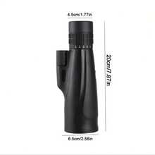 10-30x50 Professional Zoom Monocular Telescope - Black - View 2