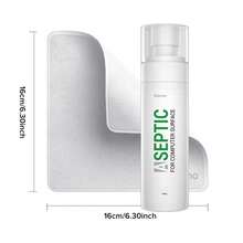 Llano Newly Upgraded Cleaning Cloths Polishing Cloth Efficient Cleaning For Cameras And Sensitive Electronics,Screen & Phone Cleaning " - Silver - View 10