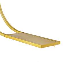 YUNRUX Wine Rack & Wine Glass Rack - Gold - View 6