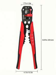 Self-Adjusting Wire Stripper, Wire Cutter Pliers, Crimping Pliers, Automatic Wire Stripping Tool, Industrial Handyman Tools