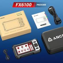 ANCEL FX6100 Bidirectional OBD2 Diagnostic Tool, With 15 Reset Functions, Supports EPB/BMS/SAS/DPF/ABS Bleeding/Injector Coding, Lifetime Free WiFi Updates, Perfect Gift For DIY Auto Enthusiasts - FX6100 - View 7