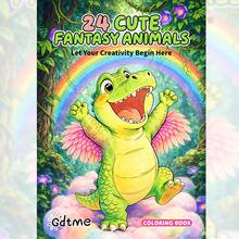 GDTME Mandala Drawing For Adults: A Coloring Book With Intricate Floral And Animal Line Art Mandalas - An Ideal Gift For Valentine's Day, Women's Day, Galentine's Day, Easter, And Back To School Season - Multicolor - View 17