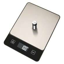 1pc 10kg/22lb Digital Kitchen Scale - Stainless Steel, Easy To Clean, Suitable For Baking And Cooking, Measures In G/Oz With 1g Precision, LCD Display, Tare Function, Batteries Not Included (2*AAA) - Multicolor - View 14