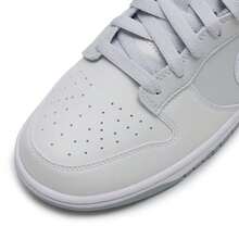 Jordan Men's Nike Dunk Low Retro Outdoor Casual Comfortable Skateboard Shoes HF5441-116 - White/Light Smoky Gray/Mountain Peak White - View 7