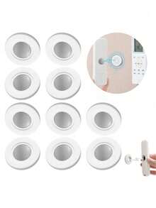5/1 pieza Soporte magnético para control remoto, Caja de almacenamiento de control remoto, Soporte de montaje en pared flotante, Soporte pequeño, Instalación sin taladro, Soporte de montaje en pared para control remoto de silicona, Estante para TV y herramientas, Almacenamiento montado en pared para controles remotos de TV y aire acondicionado, Soporte magnético para regleta de alimentación con ganchos a presión. - Multicolor - Ver 9