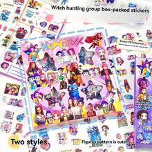 Eid Mubarak Cartoon Witch Hunting Sticker Box, Rich Patterns With Die-Cut, Creative DIY Scrapbooking Stickers For Girls, Friends, Classmates, Party Favors - Multicolor - View 6
