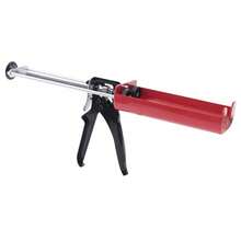 Aplicador de dos componentes de 400 mL para sellado y unión de paneles, pistola manual de proporción 1:1 - Rojo - Ver 4