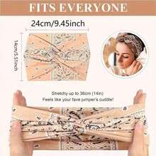Women's Hairbands 4 Pack, Wide Thin Elastic Boho Dye Knot Headbands, Vintage Style For Sports Yoga Makeup Spa Fashion Accessories - 彩色 - 查看 5