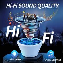 Wireless Earbuds,Bluetooth 5.4 Headphones Bass Stereo,Bluetooth Earbuds With ENC Noise Cancelling Mic,IPX8 Waterproof In Ear Earphones,48H Playtime LED Display In-Ear Ear Buds For Android/IOS - Green - View 4