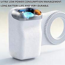 Magnetic Phone/Camera Shooting Handle, Phone Stand, Shooting Assist Remote Control Handle Suitable For Smartphones - White - View 2