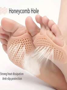 1 对脚趾保护套，硅胶脚趾套，适用于脚跟，防止摩擦和疼痛，适合各种脚趾尺寸 - 杏色 - 查看 9