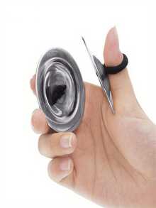 2pcs Gold Finger Cymbals, Suitable For Belly Dancers And Party Use Percussion Instrument - Finger Gong - View 9