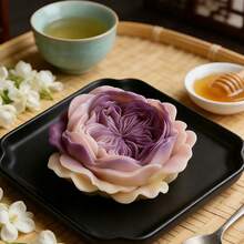 Silicone Mold Suitable For 3D Peony, Buttercup And Austin Style Flowers, Including Mousse Cake Mold, Floral Cake Decoration Mold, Flower Pudding Mold And Chocolate Pudding Mold, For Cake Decoration - trắng - Xem 9