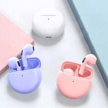 Écouteurs Bluetooth TWS pour smartphones, casque Bluetooth sans fil, écouteurs intra-auriculaires antibruit avec microphone, écouteurs sans fil - Multicolore - Voir 2