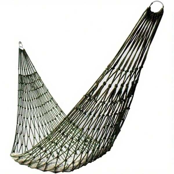 Hamaca de nailon resistente - Hamaca de red de nailon grueso para exteriores/jardín/playa - Adecuada para camping, naturaleza, patio y uso en la playa, hamaca deportiva al aire libre, mosquitera, cama de malla para árboles, equipo de camping, duradera y resistente antivuelco, suave y cómoda, fácil de transportar, adecuada para equipo de camping, sacos de dormir, senderismo, viajes, accesorios de playa, montañismo, aventura, pesca, actividades al aire libre, muebles de patio, regalos para hombres y mujeres