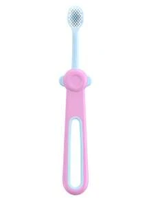 1pc Children's Toothbrush, Infant/Toddler Toothbrush For 0-3 Years, 3-6 Years And 6-12 Years Old, Essential For Halloween, Christmas, Children's Gifts, Daily Teeth Brushing - Multicolor - View 18