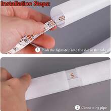 RGB LED Floor Lamp With Dynamic Lighting Mode, Neon Lamp Synchronizes With Living Room, Bedroom, Party Music Via Remote Control, USB Powered Smart Floor Lamp With RGB Color Changing, Plastic Lampshade DIY Shape, Suitable For Stage/KTV/Bedroom/Study/Living Room/Closet/Display Cabinet/Showroom/Store/Gallery/Corridor/Dining Room/Clothing Store/Bar - Floor-standing Atmosphere Lamp DIY RGB Dimmable - View 10