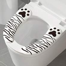 1pc Toilet Seat Cover, Suitable For All Seasons, Designed To Fit Toilet Seat - Multicolor - View 5