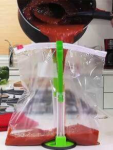 1/2个装厨房垃圾袋架，塑料袋架，实用垃圾袋架 - 彩色 - 查看 7