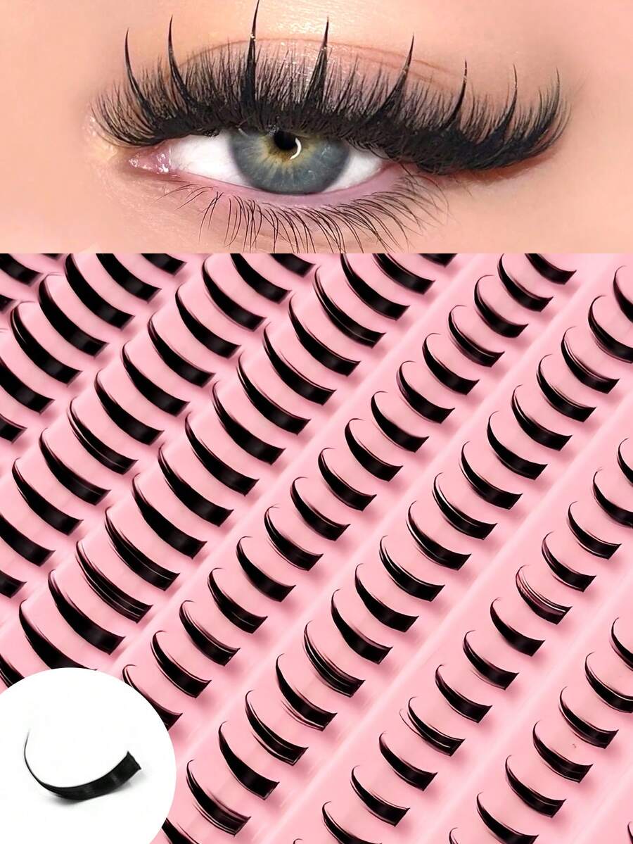Bộ 180 sợi mi giả Asiteo D Curl đa năng, kiểu dáng Manga Fairy Clusters - Sản phẩm trang điểm hoàn hảo! Tự tạo kiểu mi ấn tượng, nổi bật và lấy cảm hứng từ phong cách Y2K. Bộ nối mi cá nhân dung lượng cao, có thể tái sử dụng, dùng tại nhà hoặc khi di chuyển, phù hợp cho cuộc sống hàng ngày, đám cưới, hẹn hò, tiệc tùng, lễ hội âm nhạc, ngày xuân và du lịch. - D - Xem 1