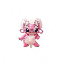 Hasbro Bộ trang trí tiệc tiết lộ giới tính Lilo & Stitch 120 món, bao gồm cổng bóng bay màu hồng và xanh ombre, phông nền chủ đề "Bé trai hay bé gái", bóng bay Lilo & Stitch bằng giấy bạc, phù hợp cho tiệc tiết lộ giới tính em bé, tông màu pastel dễ thương, các yếu tố hoạt hình, tiệc sinh nhật, tụ họp theo chủ đề. - Nhiều màu - Xem 7